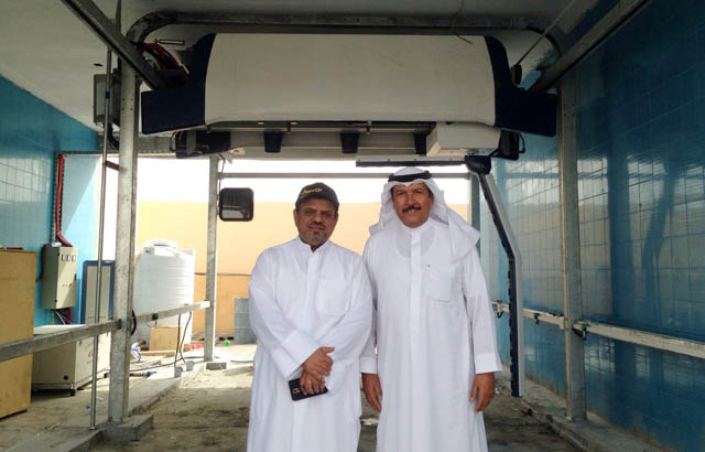 Saudi Arabia Dammam Petrol Station Car Wash