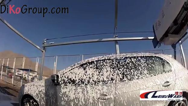 Chile Lavado Laser Car Wash Demonstration Leisuwash ​Best Automatic Car Wash System