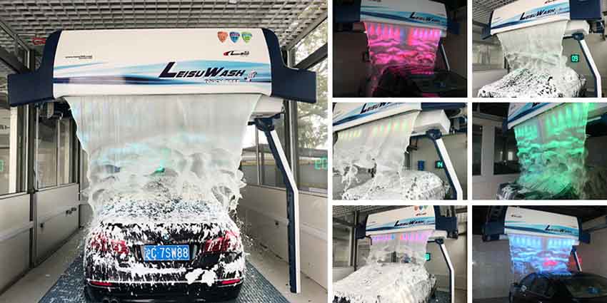 Leisuwash 360 overglow hi-gloss application system