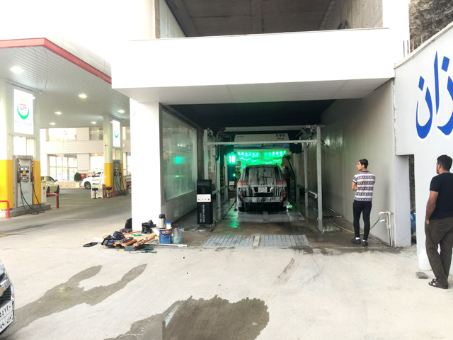 touchless car wash machine in Iraq