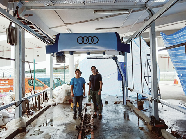 Singapore Audi car wash