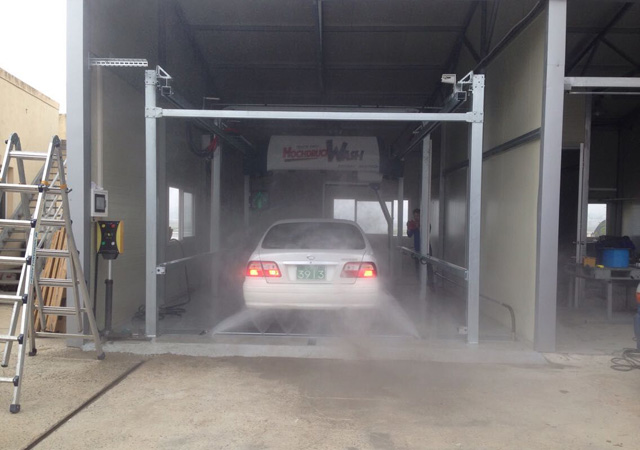 Leisuwash 360 car wash machine in Korea