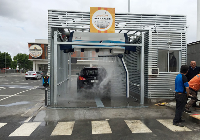 cost of car wash machine touchfree