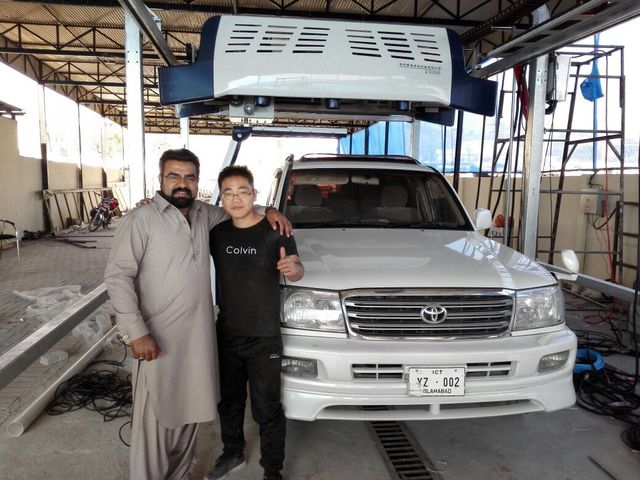 Prix ​​de l'usine de lavage de voiture au Pakistan