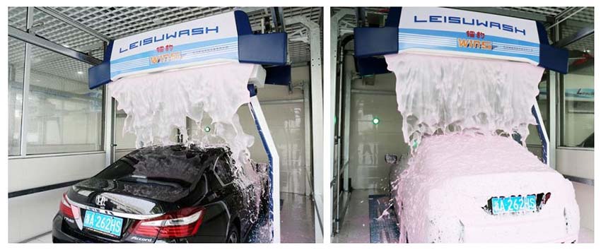 Leisuwash WIN5 overglow hi-gloss application system